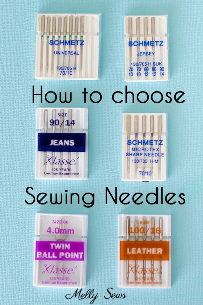 How to Choose a Sewing Machine Needle - Melly Sews